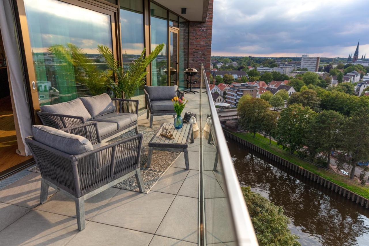 Cabana - Theview - Terrasse - Waterfront - Kostenloser Parkplatz - Wifi 올덴부르크 외부 사진